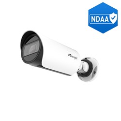 Milesight AI Mini Series 8MP Bullet Network Camera with 2.7-13.5 Varifocal P-Iris Lens, NDAA Compliant, IP67 and IK10 - MS-C8164-FIPE