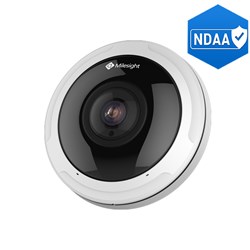 Milesight AI Panoramic Series 12MP 360-Degree Fisheye Network Camera with 1.98mm Fixed Lens, NDAA Compliant, IP67 and IK10 - MS-C9674-PA