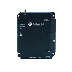 Milesight UR32L 4G Lite Series Industrial Cellular Router, Single SIM