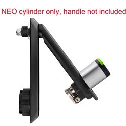 SALTO NEO Electronic half cylinder for server rack swing handles (indoor)