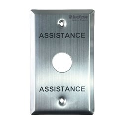 Neptune ASSISTANCE Plate Only ANSI 0.9mm Stainless Steel - NEASSTABP