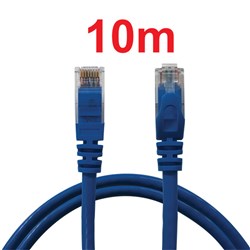 Neptune Cat6 Patch Lead, 10m, Blue