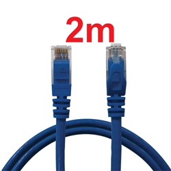 Neptune Cat6 Patch Lead, 2m, Blue