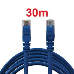 Neptune Cat6 Patch Lead, 30m, Blue