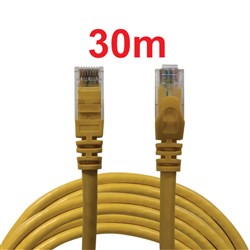 Neptune Cat6 Patch Lead, 30m, Yellow