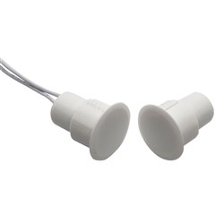 Neptune Concealed 20mm Reed Switch - White Pkt of 5
