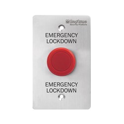 Neptune Emergency Lockdown,ANSI,NO/NC/C,1.7mm SS,M/room,Red