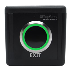 NEPTUNE INFRARED TOUCHLESS EXIT BUTTON IN SQUARE CASE, IP65