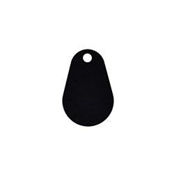 Neptune Mifare 1k Overmoulded Pear Fob Black