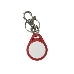Neptune Urban Keyfob, HID Prox Format, Red, with Key Chain