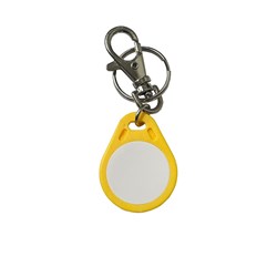 Neptune Urban Keyfob, HID Prox Format, Yellow, with Key Chain