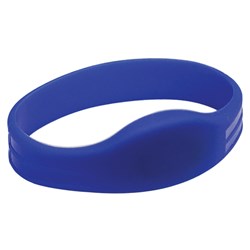 Neptune Silicone Wristband, Mifare S50 1k,  Dark Blue,Large