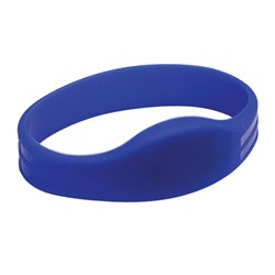 Neptune Silicone Wristband, Mifare S50 1k,  Dark Blue, Medium