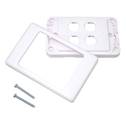 Neptune 4 Gang Wall Plate suit Clipsal Mech