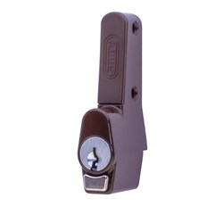 ABUS SLIDING WINDOW VENTLOCK PB217 LW4 REKEYABLE BROWN KA3