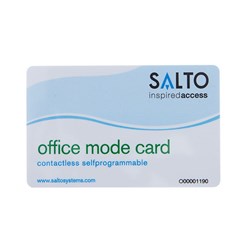 SALTO MIFARE SELF PROGRAM  OFFICE CARD