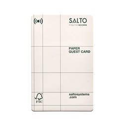 SALTO Paper Proximity card, Mifare Ultralight C technology