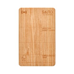 SALTO Bamboo Proximity card, Mifare Ultralight C technology
