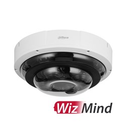Dahua WizMind Series 4 x 5 MP Multi-Lens 360-Degree Network Camera with 2.8-12mm Varifocal Lens, IP67 and IK10 - DH-IPC-PDBW82041-B360-S2