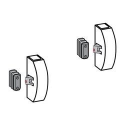 DORMA TOP & BOTTOM LATCH PHX07 LOCKING POINTS suit FIRE DOOR