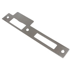 PROTECTOR 485 Series Mortice Sash Lock Strike Plate Satin Stainless Steel - 726-SP-SSF