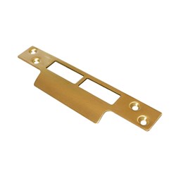 PROTECTOR 748 Series Flat Strike Satin Brass - 735-SP-SBF