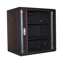 Redback Rack, 6RU, Single Section Wall Mount Cabinet, 600x450x368mm, 15.1kg