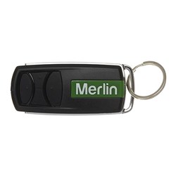 MERLIN REMOTE PREMIUM KEYRING 4 BUTTON BLACK E960M