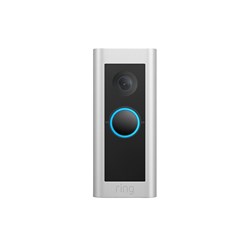 Ring PRO 2 HD Video Doorbell kit, Hardwired, Satin Nickel Face Plate