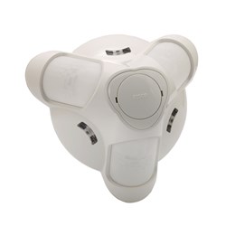 RISCO LuNAR Grade 3 Industrial 360 Degree Dual Tech Ceiling Mount Detector, Anti-Mask, ACT & Greenline - RK200DTG3USB