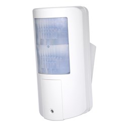 RISCO Beyond Grade 3 Dual Tech Outdoor Detector, Anti-Mask, Relay and BUS Connectivity, 12m Range - RK350DT0000B