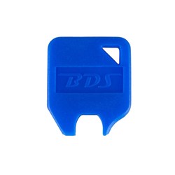 BDS CAM LOCK KEY BLANK COVER BLUE