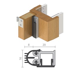 RAVEN DOOR SET RP10SI LONG  DBLE CA