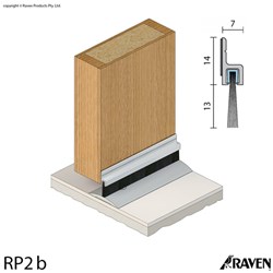 RAVEN BRUSH STRIP RP2Bx1000MM  CA