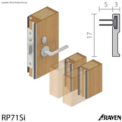RAVEN DOOR SEAL RP71SIx2250MM  CA