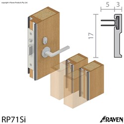 RAVEN DOOR SEAL RP71SIx3000MM  CA