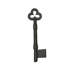 RST Malleable Iron Cast Key Blank for Church Door 12mm - TS6848