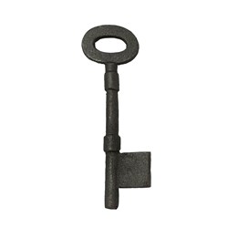 RST Malleable Iron Cast Key Blank with Thick Bit for Rim Lock 10.5mm - TS6851