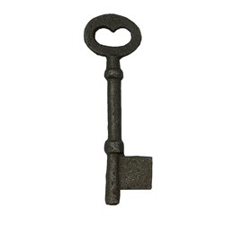 RST Malleable Iron Cast Key Blank with Thick Bit for Rim Lock 7.5mm - TS6854