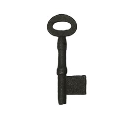 RST Malleable Iron Cast Key Blank with Thick Bit for Mortice Lock 8mm - TS6855