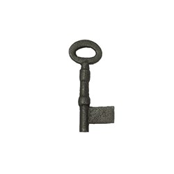 RST Malleable Iron Cast Key Blank with Thick Bit for Mortice Lock 7mm - TS6857