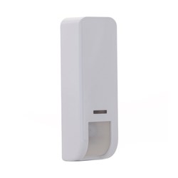 RISCO Wireless Outdoor Curtain Dual Tech Detector, with optional 90 Degree Bracket - RWX107DT400A