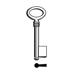Silca 5507 Key Blank for Safes and Furniture Locks
