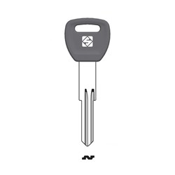 Silca AB114P Key Blank for Abus Padlocks and Bike Locks Plastic Head