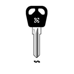 Silca AB82RAP Key Blank with Plastic Head for Abus Padlocks and Bike Locks