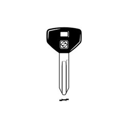 Key Blank for American Motors and Chrysler Plastic Head