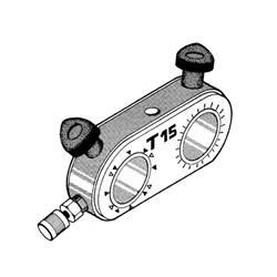 SILCA CROWN T15 SELF CENTRING ADAPTOR DEVICE COMPLETE UNIT