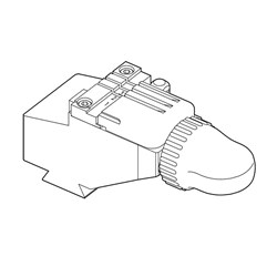 Silca Clamp R1 to suit Triax Machines for Holding Standard Keys - D917002ZR