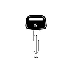 Silca DAT7BP Key Blank with Plastic Head