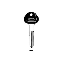 Silca DAT9P Key Blank with Plastic Head